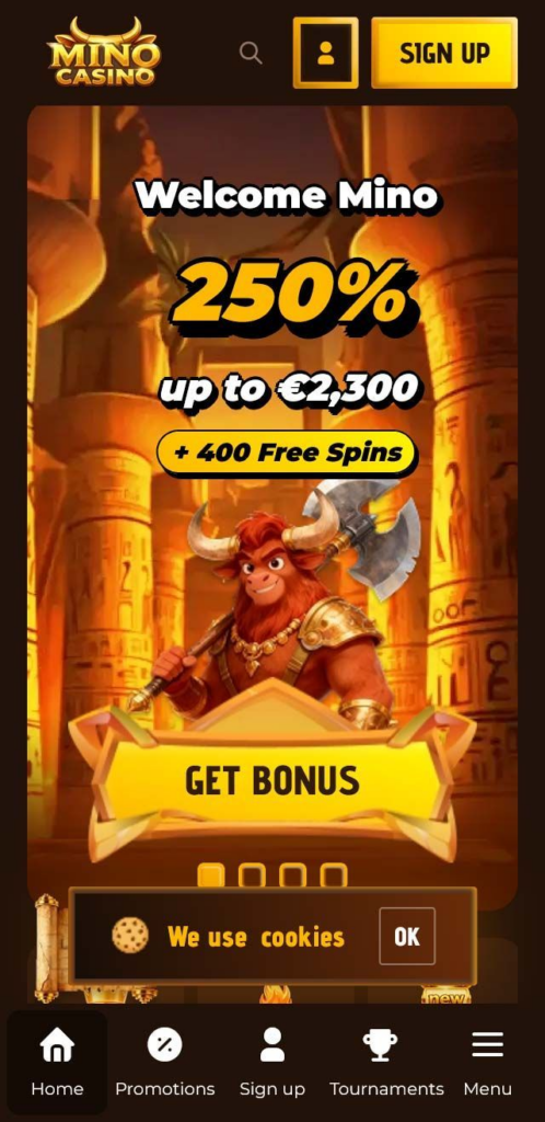 Mino Casino Mobile